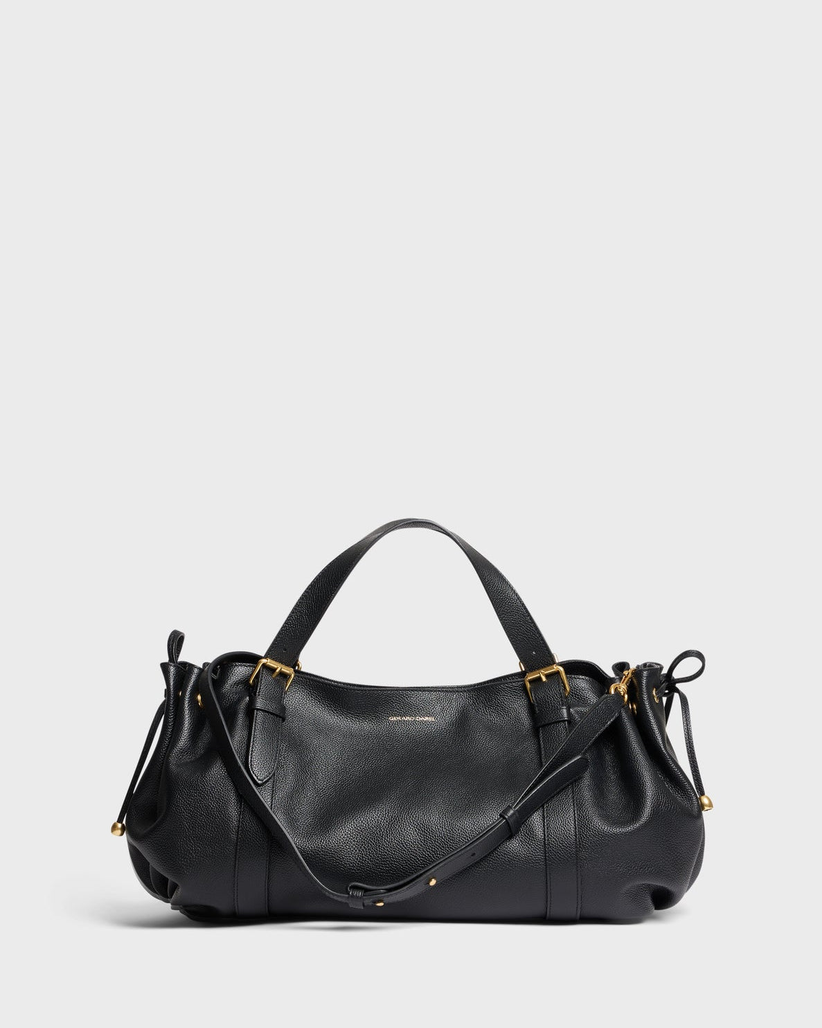 Gerard Darel - Sac À Main En Cuir Grainé Premium Le 24H - Noir