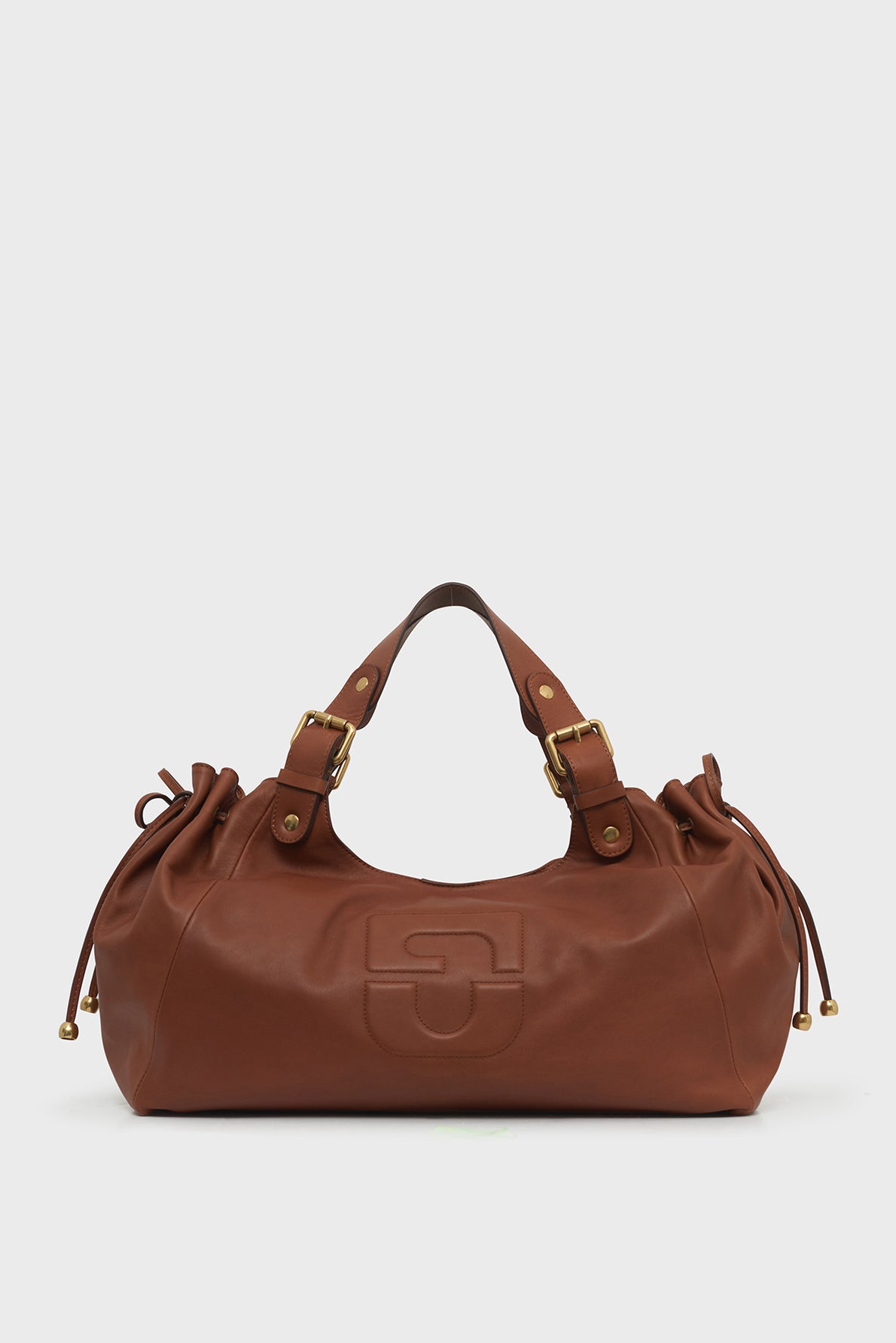 Gerard Darel - Chiara Leather Handbag - Brown