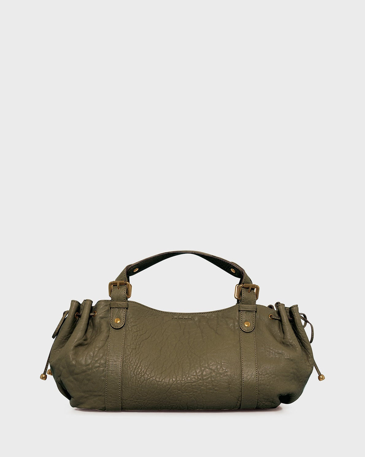 Gerard Darel - Sac À Main En Cuir Bubble 24H - Kaki