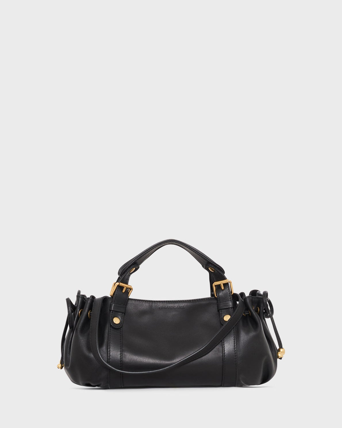 Gerard Darel - Mini Sac À Main En Cuir 12H - Noir