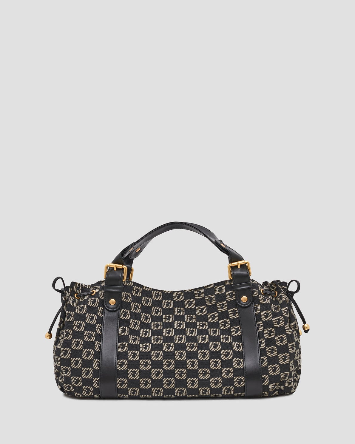 Gerard Darel - Sac À Main En Toile Jacquard 24H - Noir