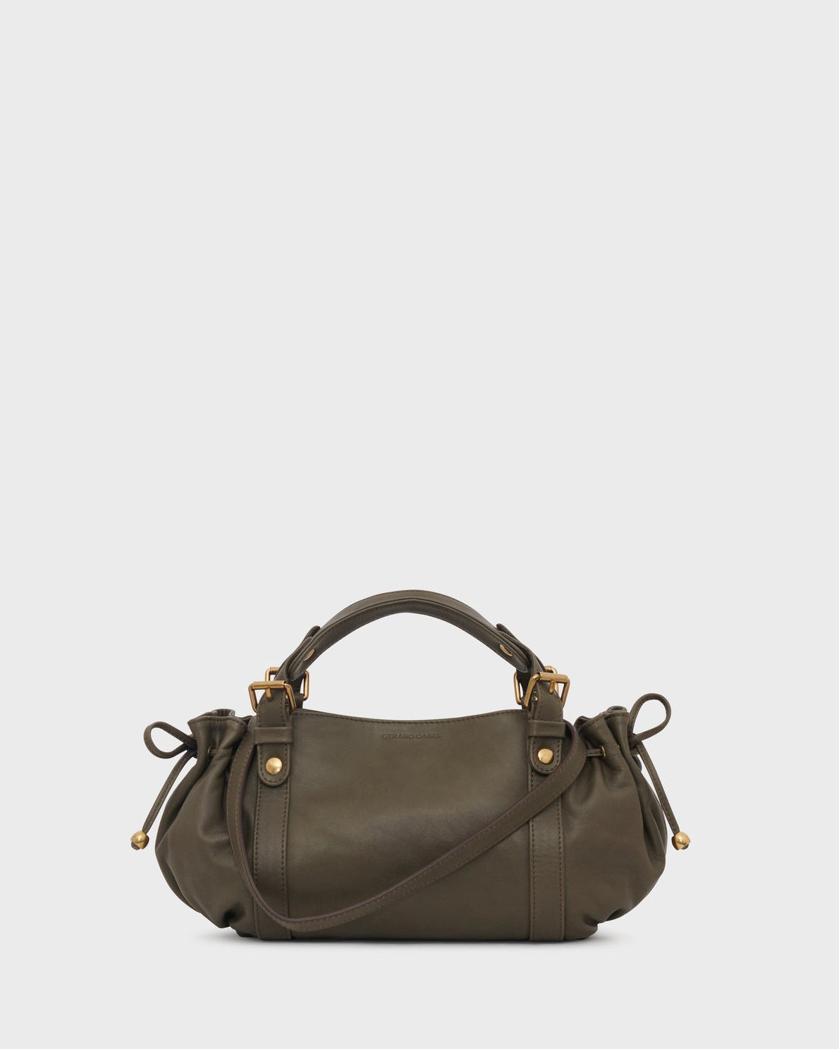 Gerard Darel - Mini Sac À Main En Cuir 12H - Kaki