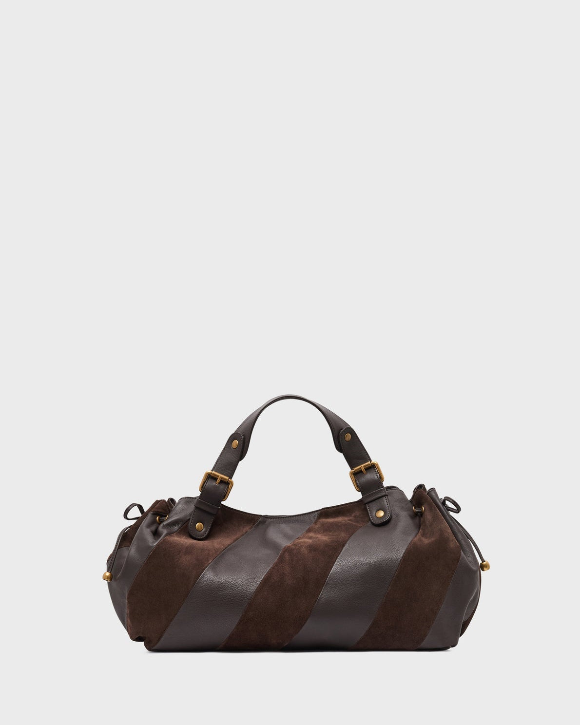 Gerard Darel - Sac À Main En Cuir 24H Patchwork - Marron