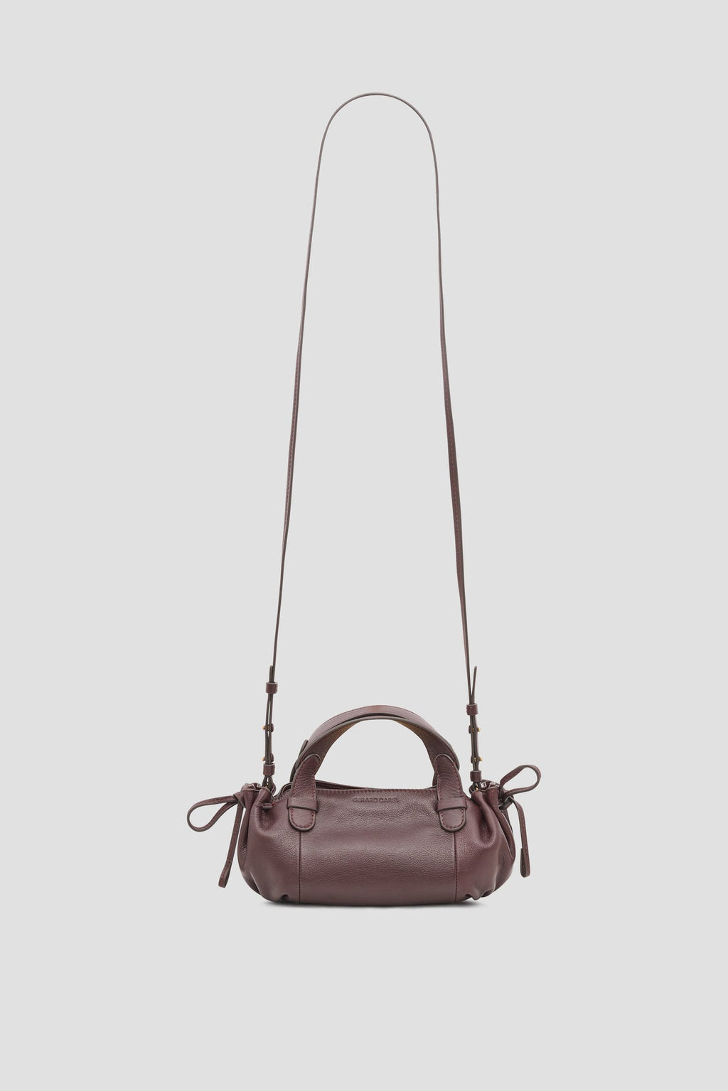 Merci x Gerard Darel - Micro 24 Bag - Burgundy