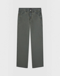 Pantalon Houck vert Merci Paris par Dickies en toile de coton épaisse avec coupe droite et poches rivetées