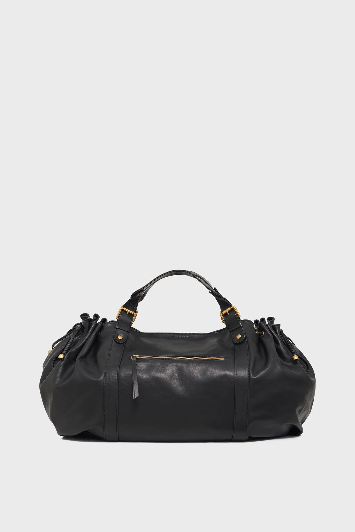 Gerard Darel - Sac De Voyage En Cuir 72H - Noir