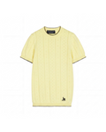 BB Wallace - T-shirt Indiana - Jaune pâle et noir