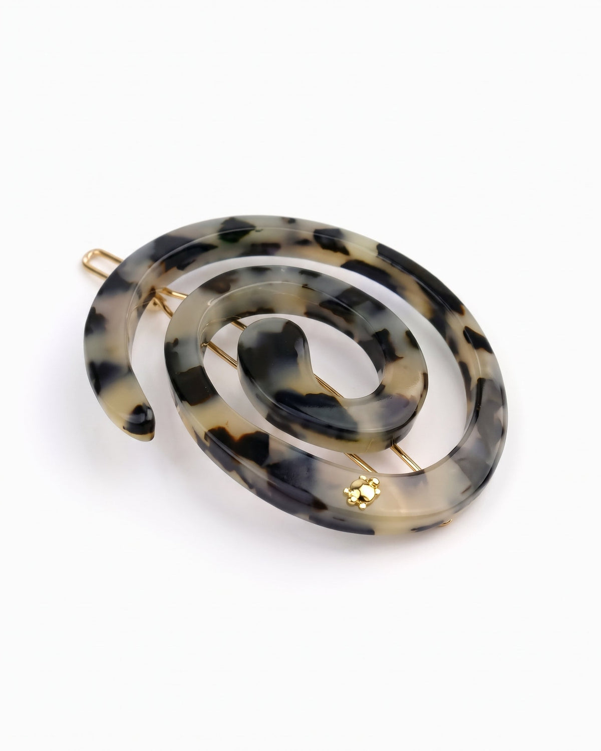 Turtle Story - Spiral Barrette - Tokyo Light