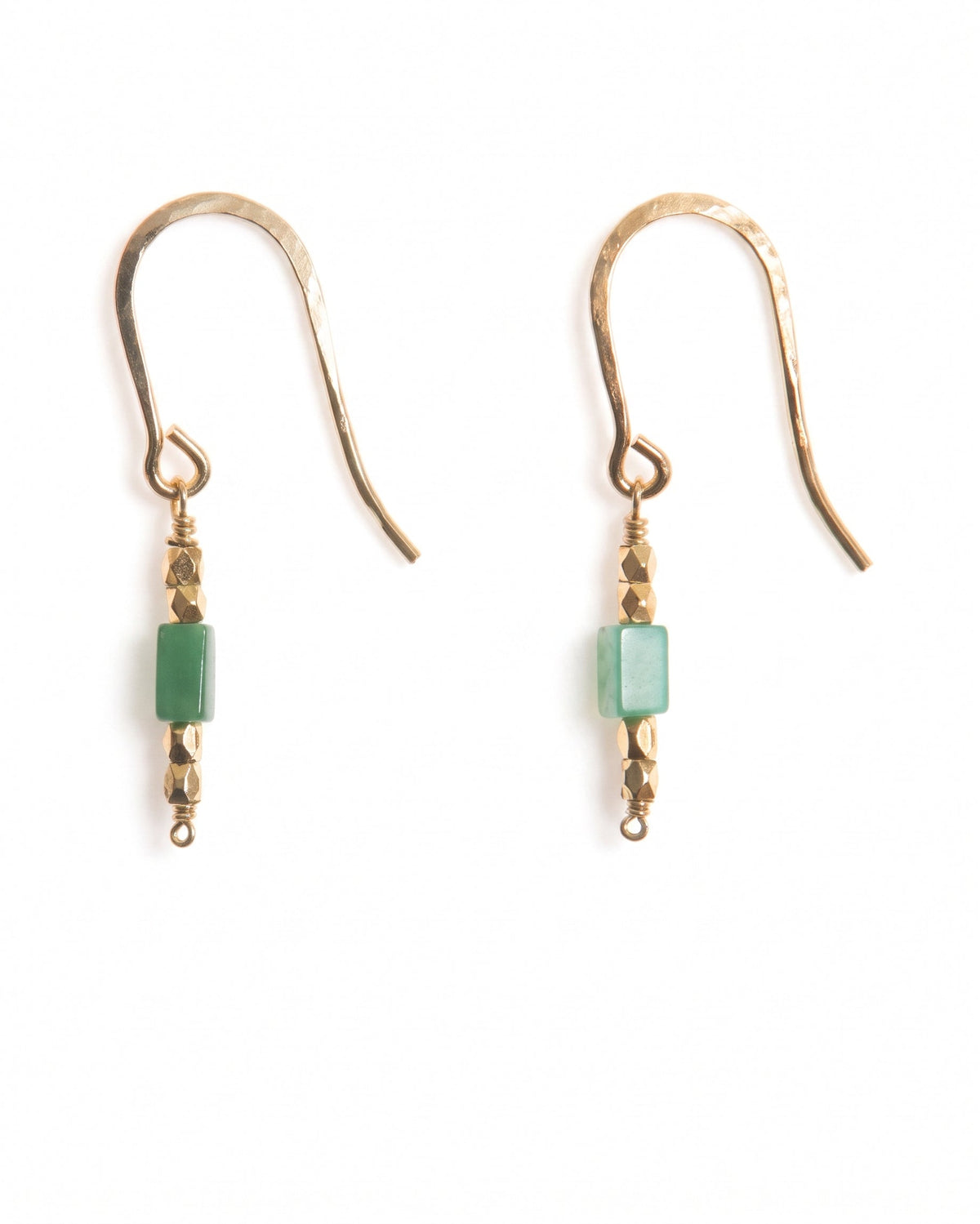 Tassia Canellis - Boucles D'oreilles Prasem - Vert