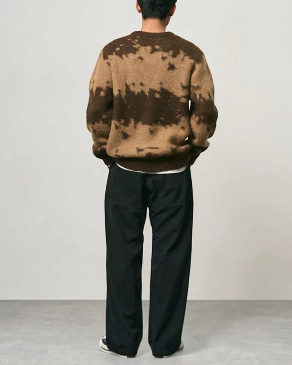 Gramicci - Mohair Sweater - Taupe Splatter