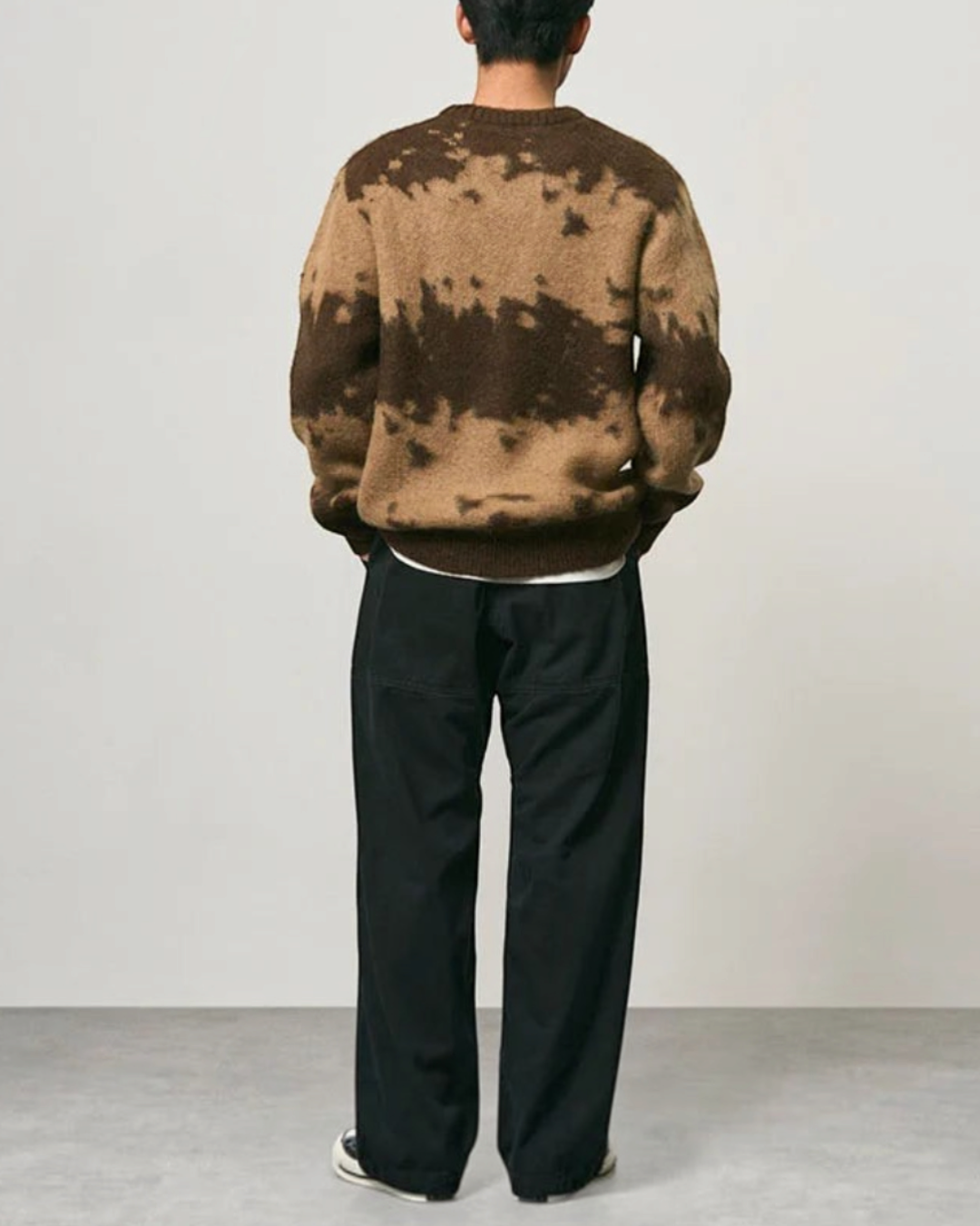 Gramicci - Mohair Sweater - Taupe Splatter