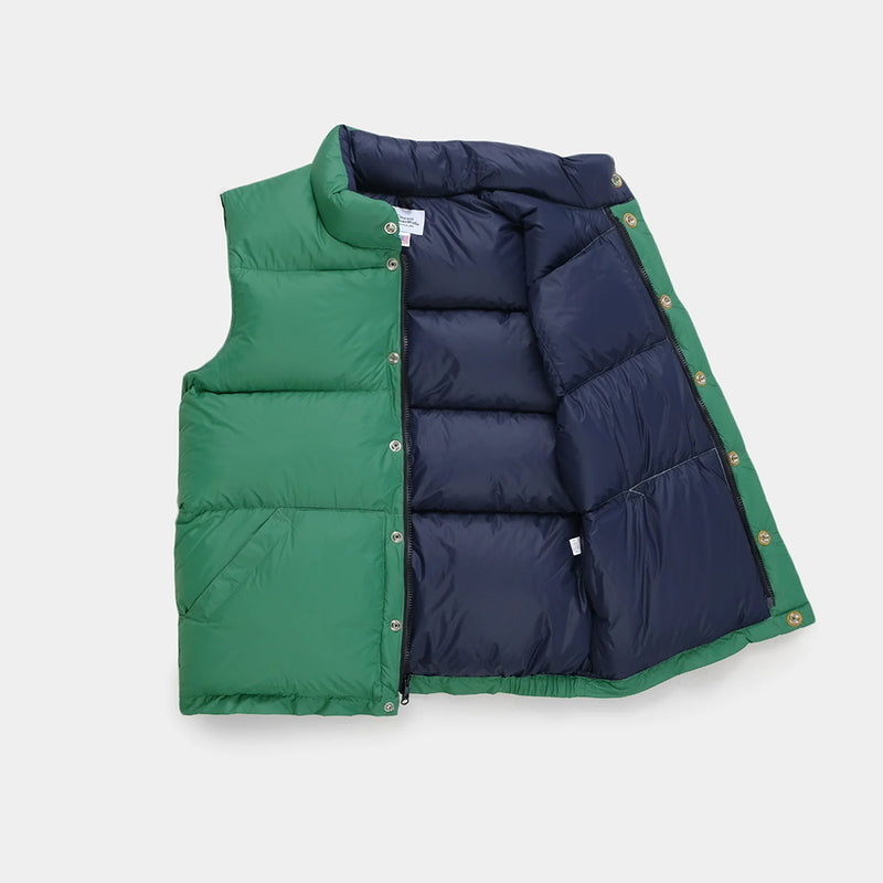 Crescent Down - Doudoune sans manches - Vert/Bleu