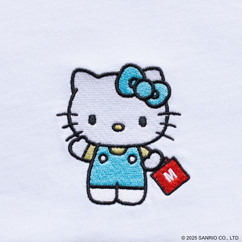 Hello Kitty x Merci  - T-Shirt - Blanc & Bleu