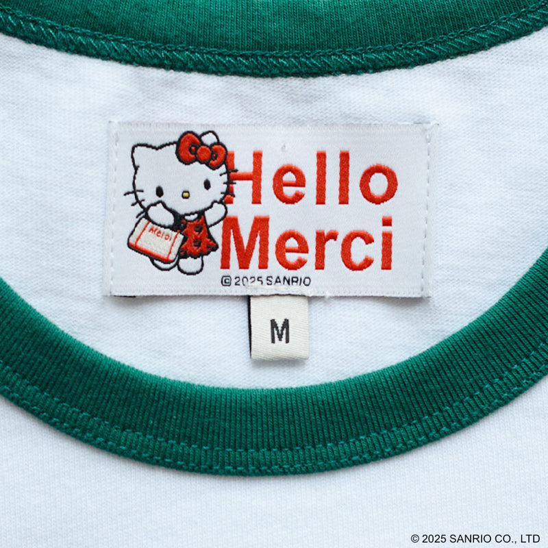 Hello Kitty x Merci  - T-Shirt - Blanc & Vert