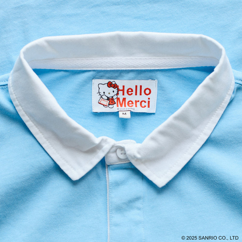 Hello Kitty x Merci  - Polo - Bleu Clair