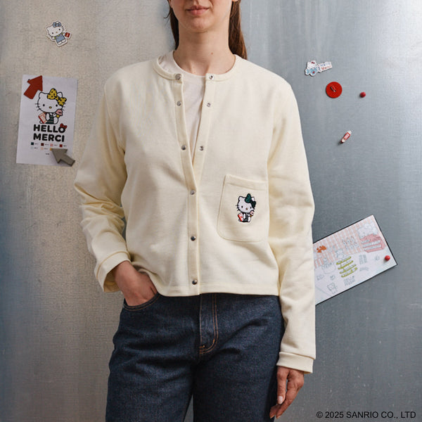 Hello Kitty x Merci  - Gilet - Crème