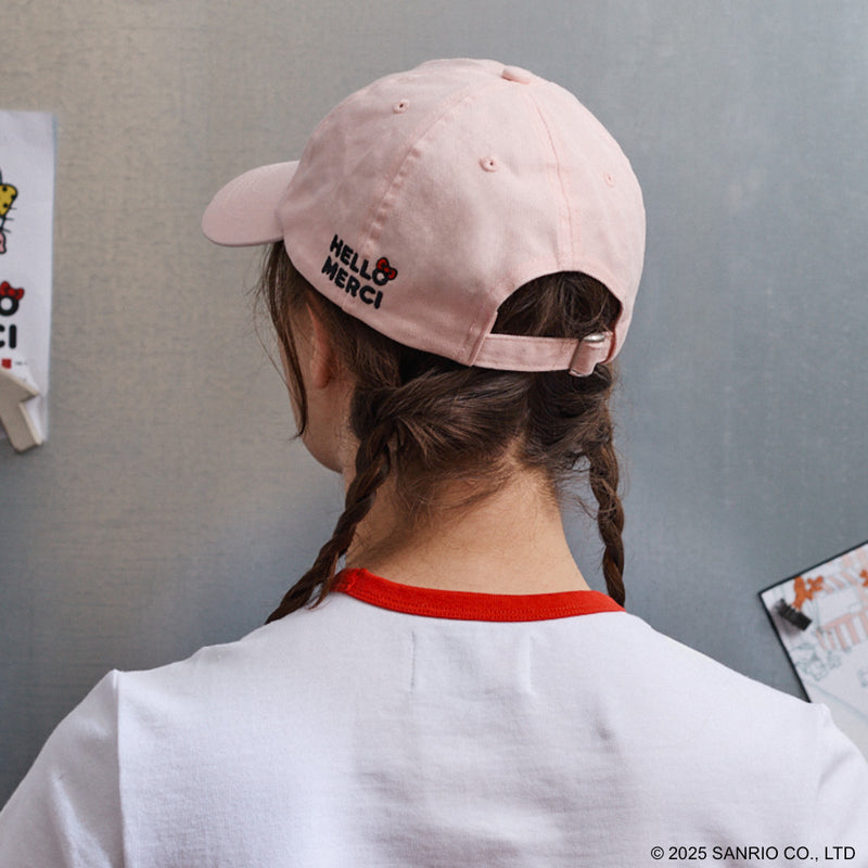 Hello Kitty x Merci  - Casquette Ballon - Rose Pastel