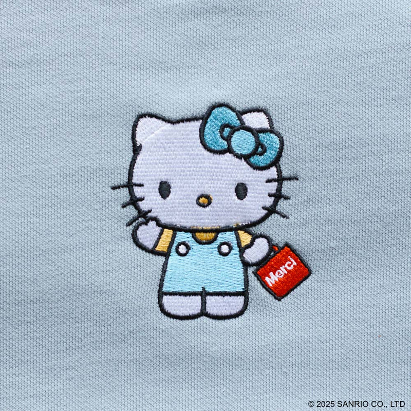 Hello Kitty x Merci  - Sweat Emma - Bleu Clair