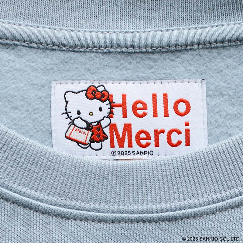 Hello Kitty x Merci  - Sweat Emma - Bleu Clair