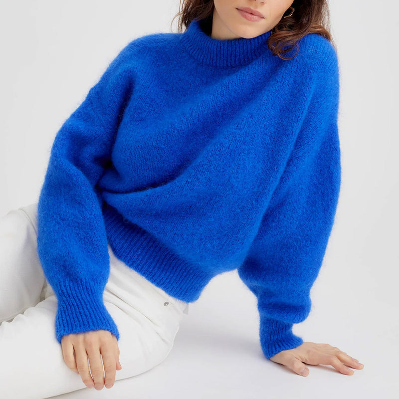 Surprise - Pull Mohair Jane - Bleu