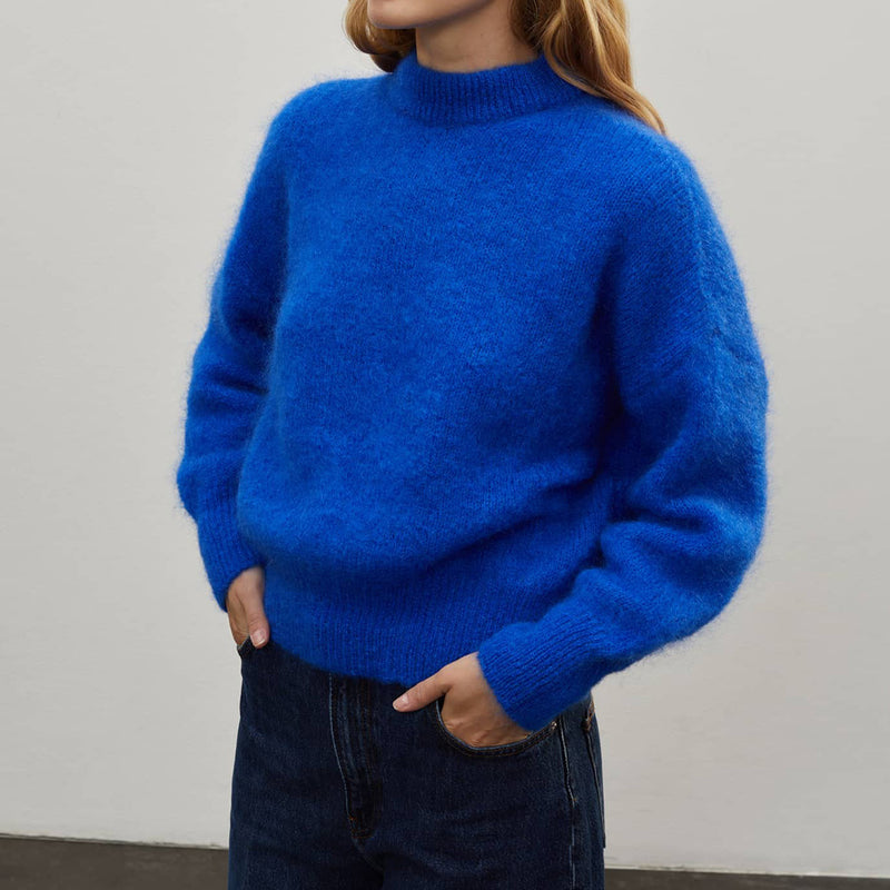 Surprise - Pull Mohair Jane - Bleu