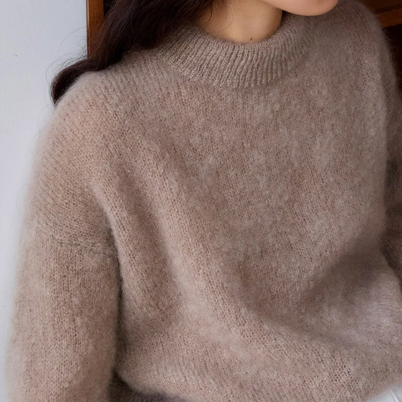 Surprise - Pull Mohair Jane - Taupe