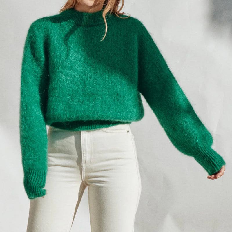 Surprise - Pull Mohair Jane - Vert