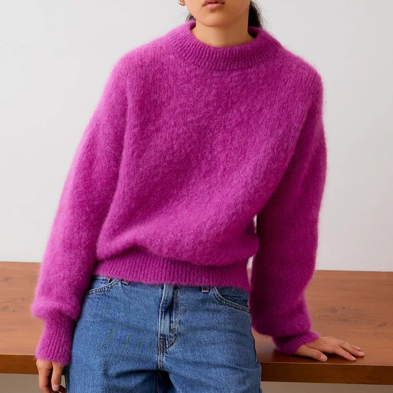 Surprise - Pull Mohair Jane - Violet