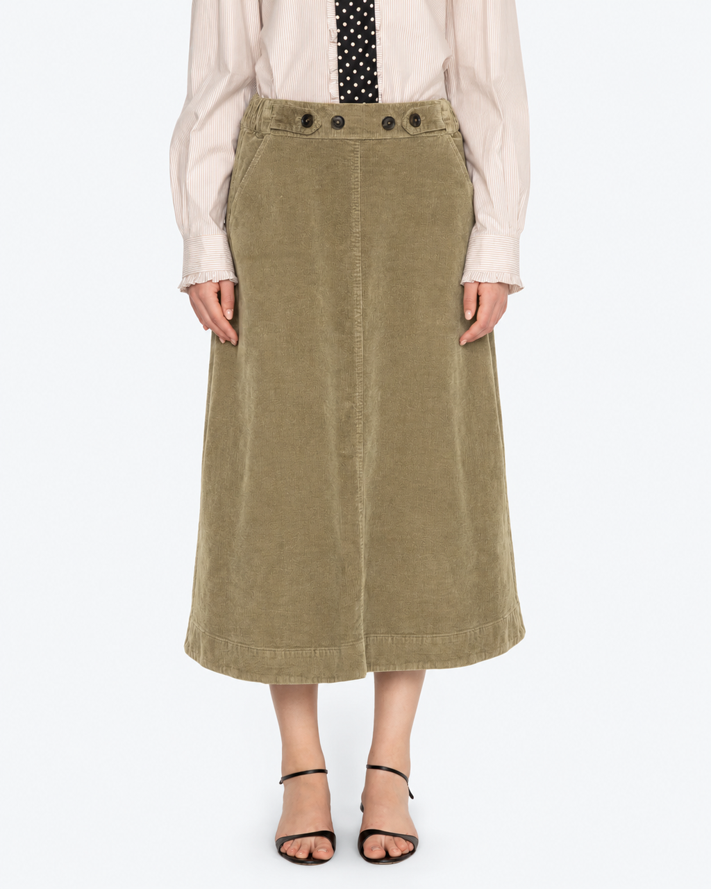 Sea New York - Jupe Midi Garrett - Kaki