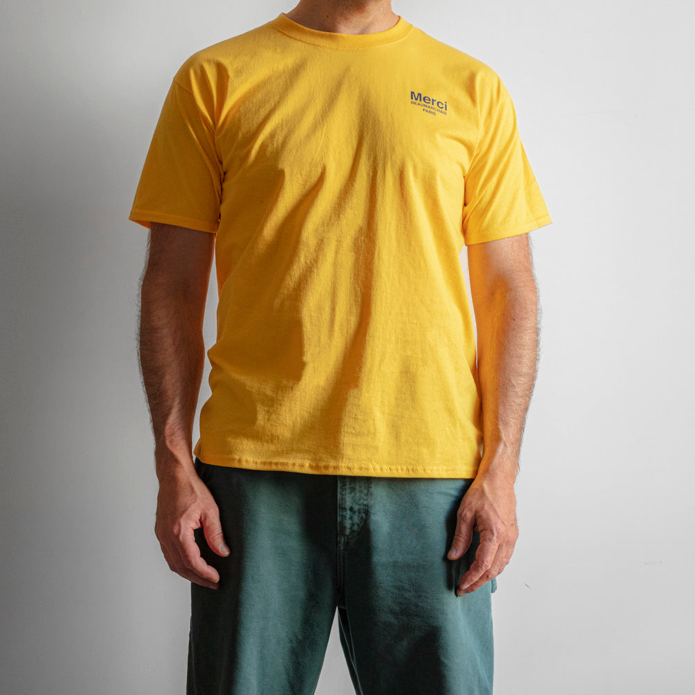 Merci - T-shirt Merci 111 - Jaune - Prêt à porter – Merci Paris