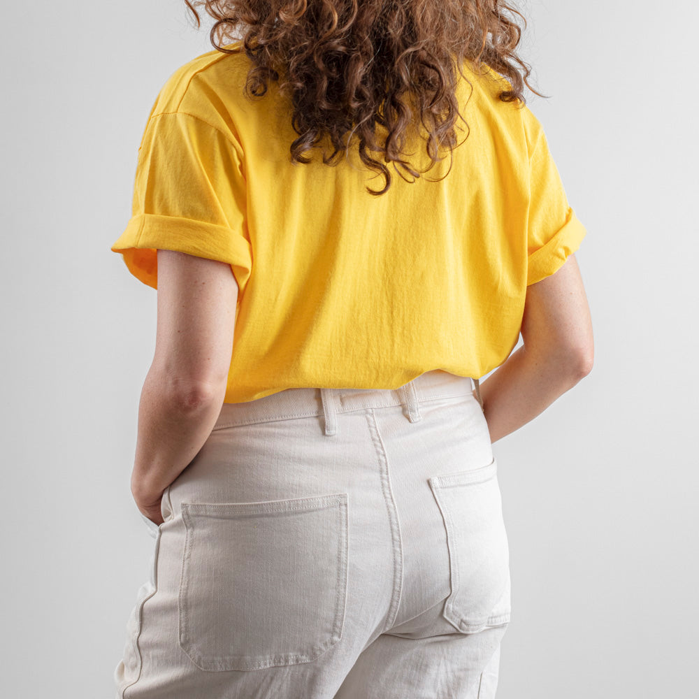 Merci - T-shirt Merci 111 - Jaune - Prêt à porter – Merci Paris