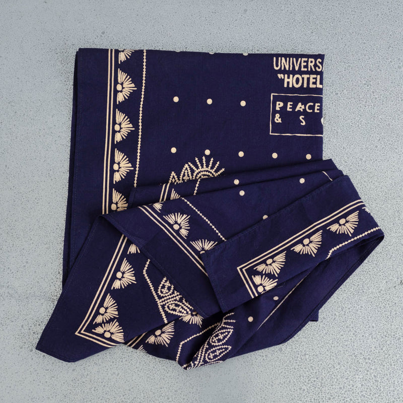 Universal Works - Set de 2 foulards - Marine