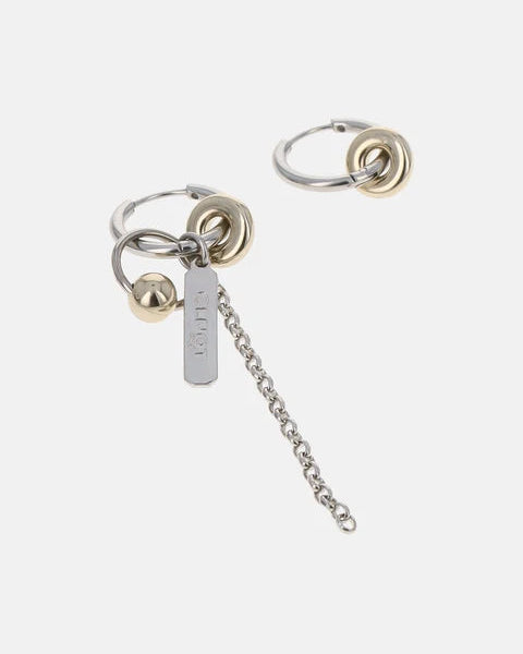 Justine Clenquet - Boucles D'Oreilles Kali - Gold Palladium