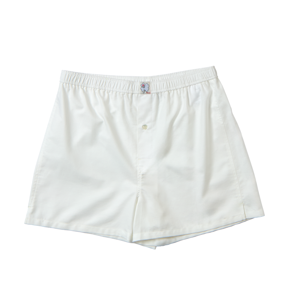 Merci - Short Boxer Jude - Blanc – Merci Paris