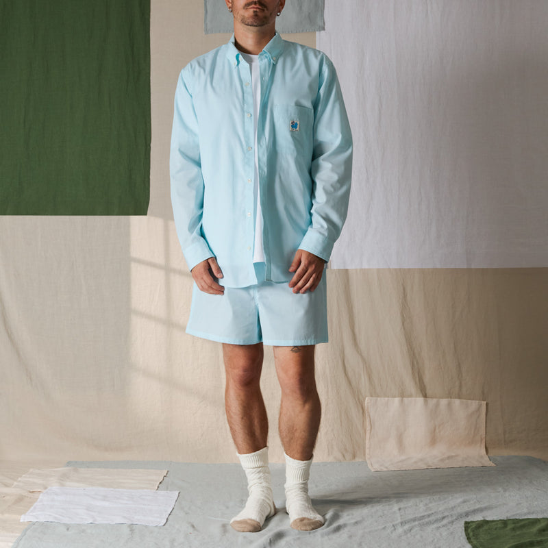 Merci - Chemise Basile - Turquoise