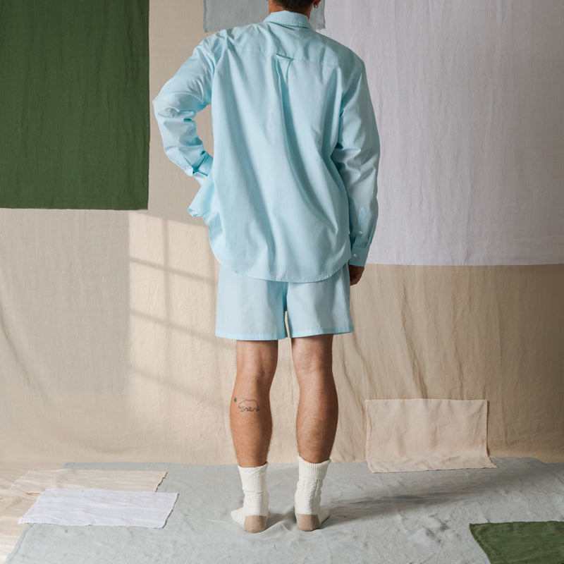 Merci - Chemise Basile - Turquoise