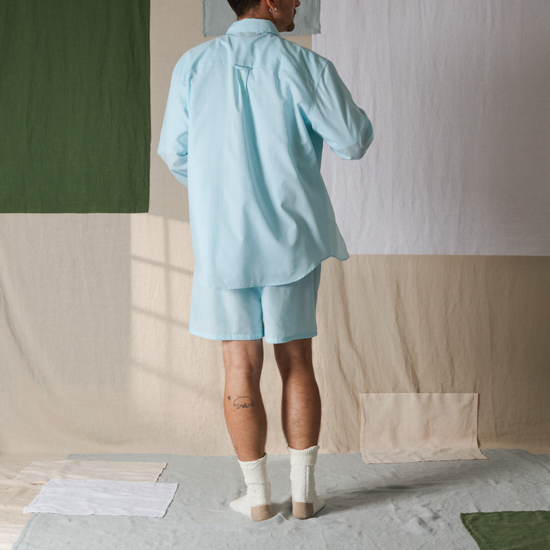 Merci - Chemise Basile - Turquoise