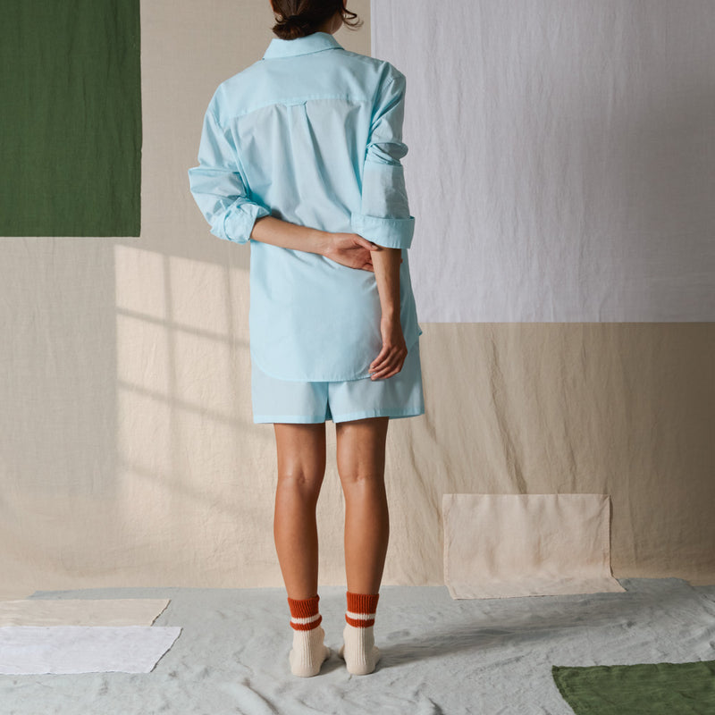 Merci - Chemise Basile - Turquoise