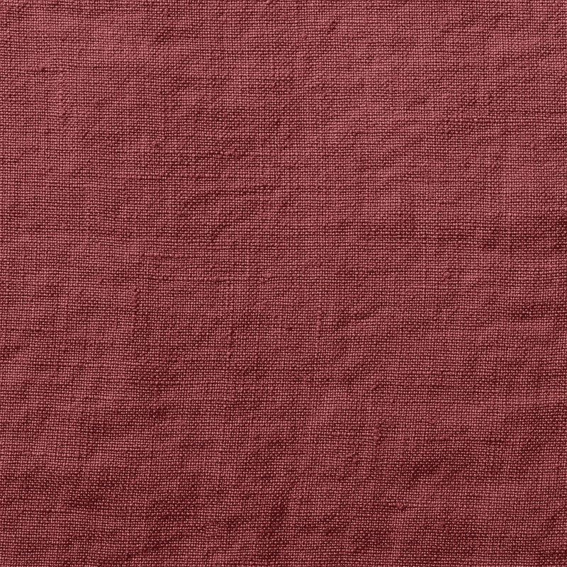 Édredon en 100% lin lavé - Rouge Pompei