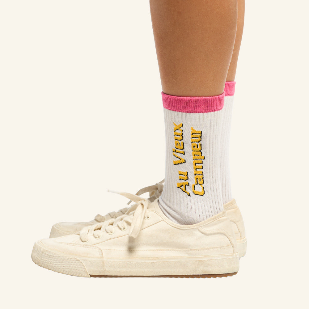 Au Vieux Campeur - Congés Payés - Chaussettes - Rose