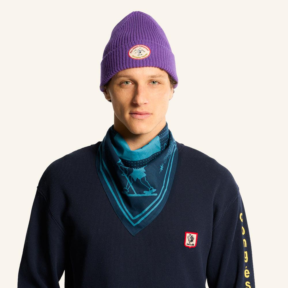 Au Vieux Campeur - Congés Payés - Bandana - Marine