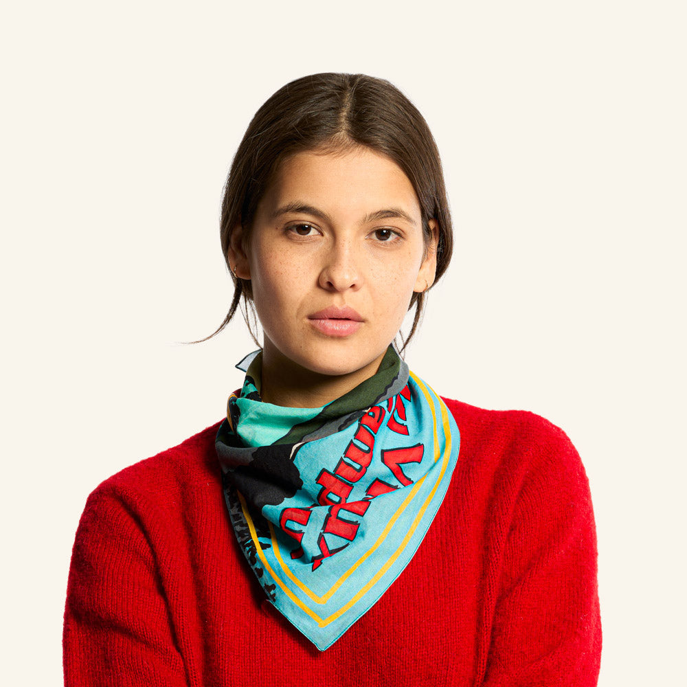 Au Vieux Campeur - Congés Payés - Camping Bandana - White Multi