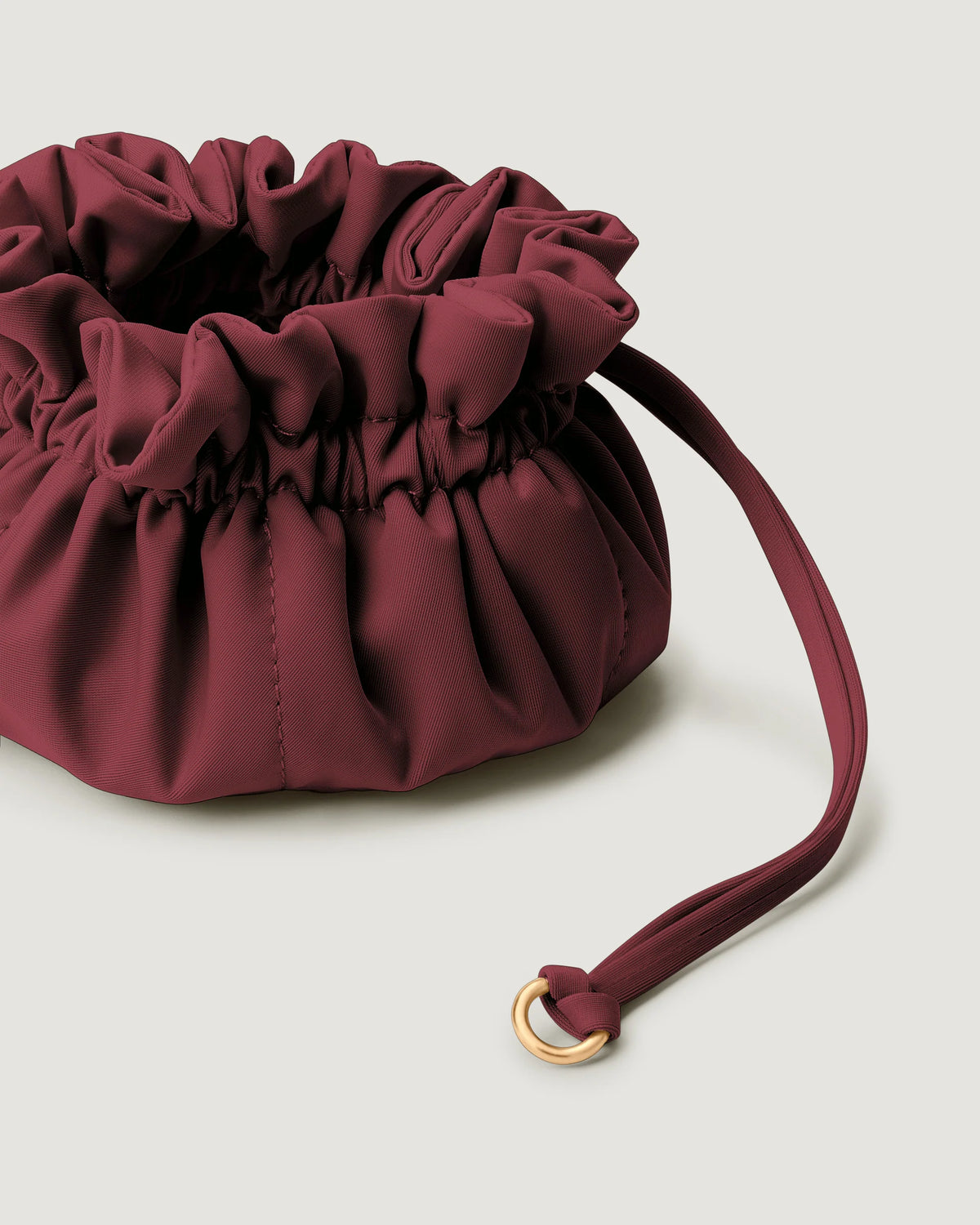 Naghedi - Pochette Bijoux Lotus Petit - Bordeaux