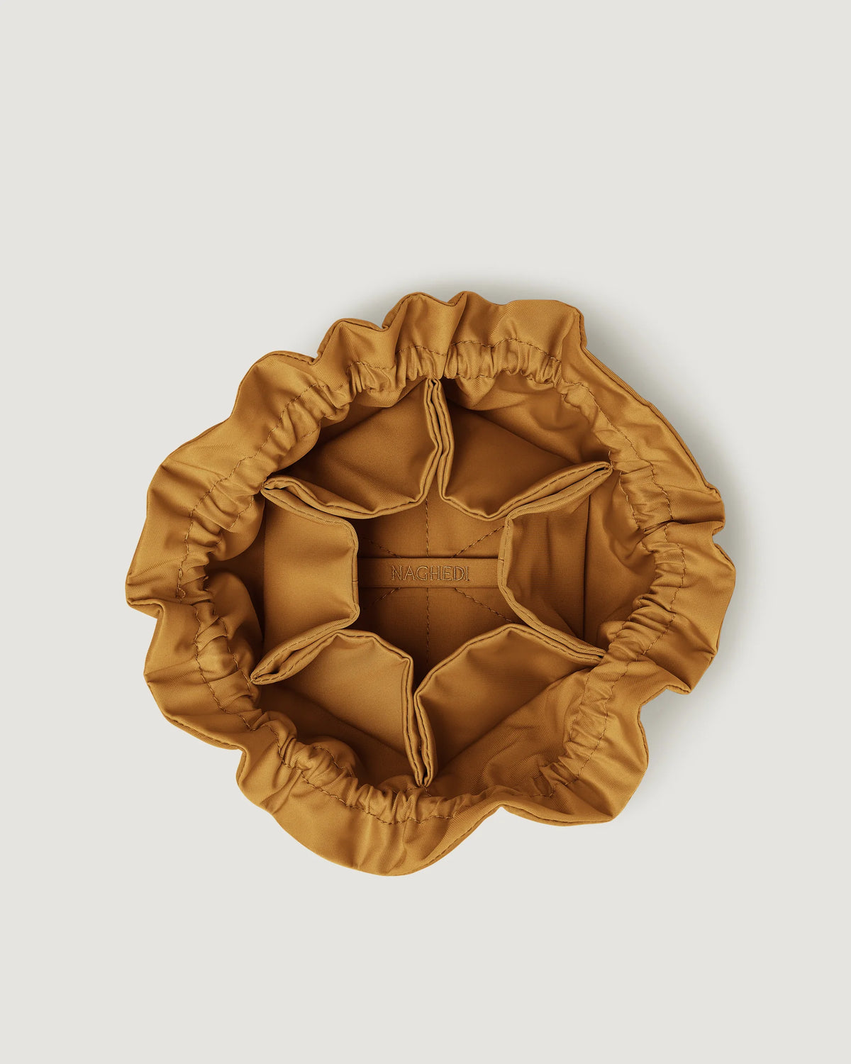 Naghedi - Pochette Bijoux Lotus Petit - Curcuma