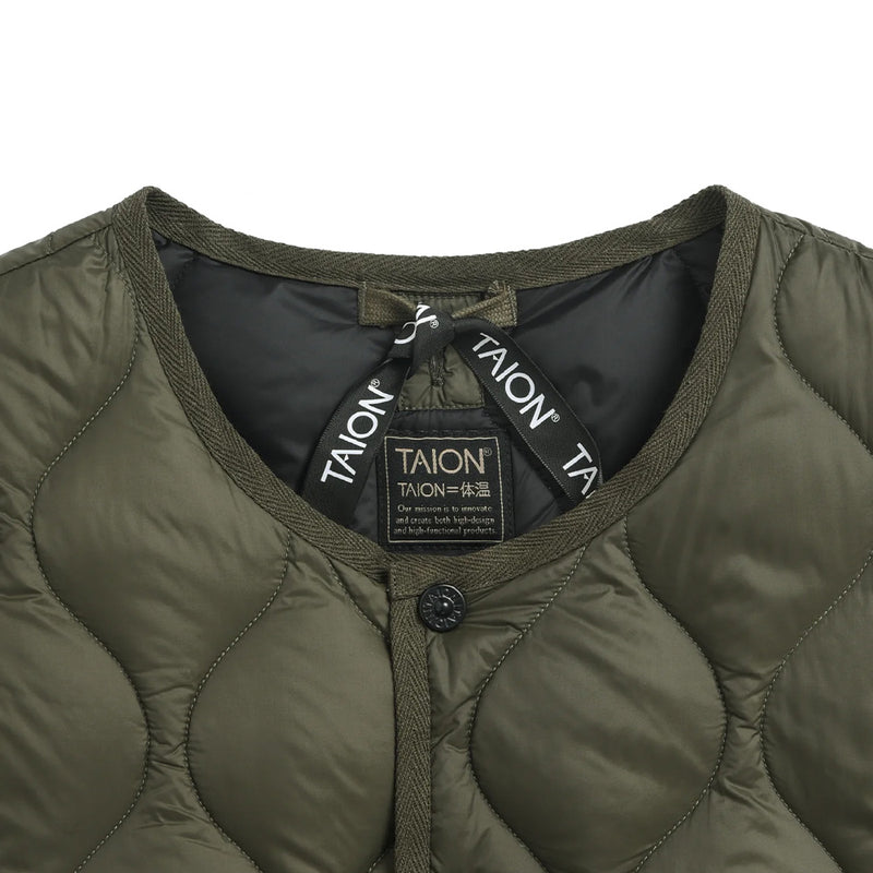 Taion - Veste matelassée Sans manches - Olive