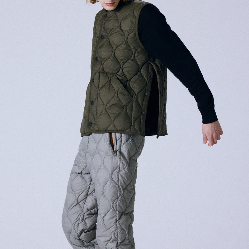 Taion - Veste matelassée Sans manches - Olive
