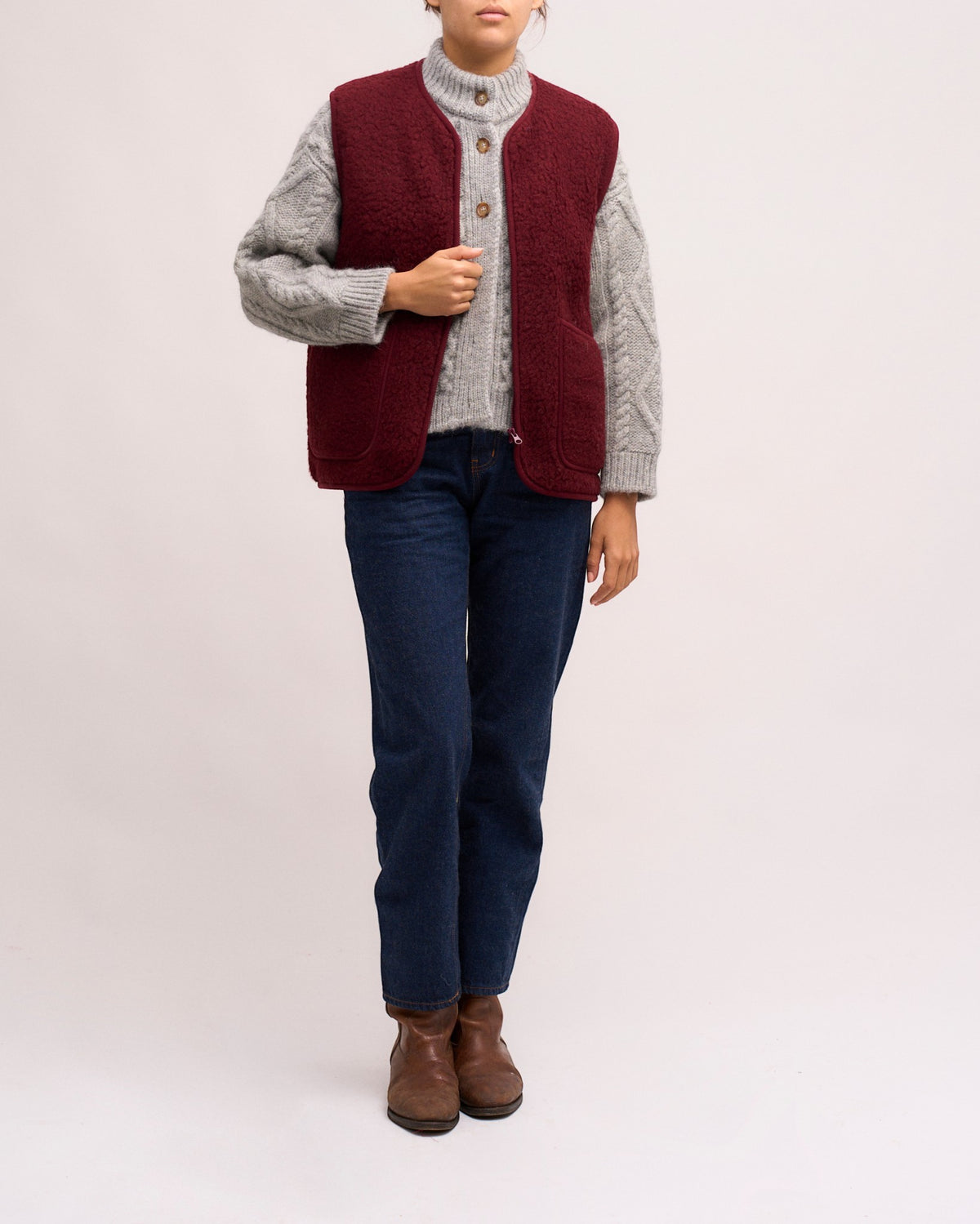 Coldbreaker - Pepitco Jacket - Cherry