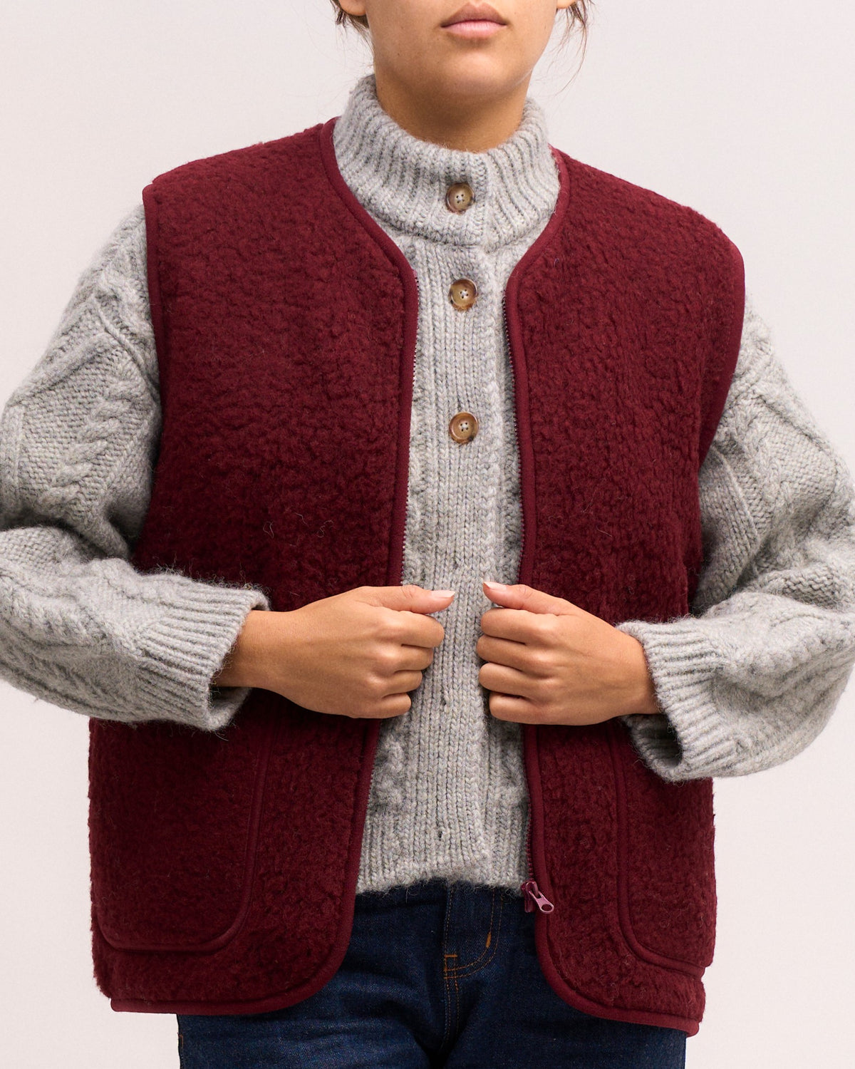 Coldbreaker - Pepitco Jacket - Cherry