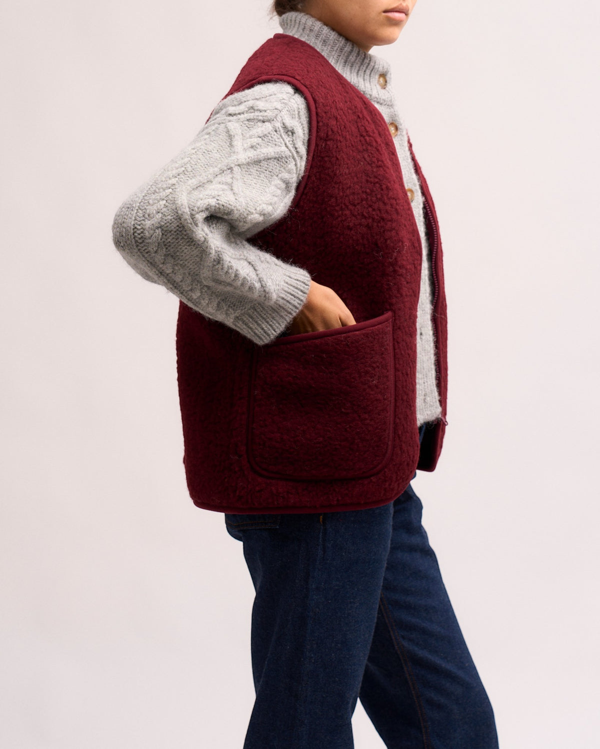 Coldbreaker - Pepitco Jacket - Cherry