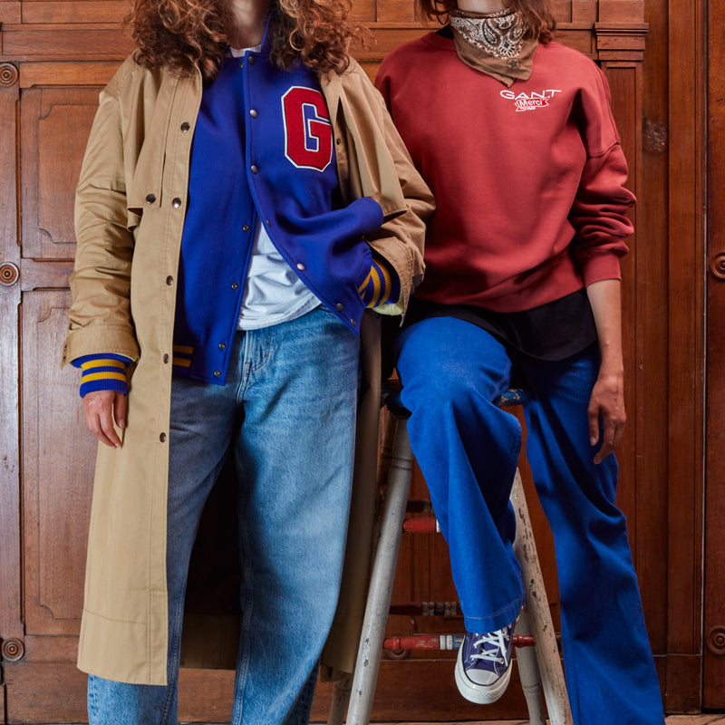 GANT x Merci - Sweat Crewneck - Rouge